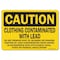 Signmission OSHA Caution, 10" Height, 14" Width, Decal, OS-CS-D-1014-L-19127 OS-CS-D-1014-L-19127 - alternate 1